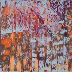 ESSENZA ANGELICA - Tecnica mista su tela cm 100x100 - Feofeo 2014