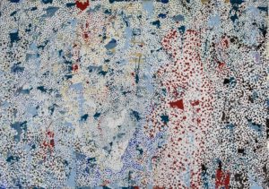 COME IL MARE PROFONDA ED INFINITA (La Bohème) - Tecnica mista su tela cm 70x100 - Feofeo 2017